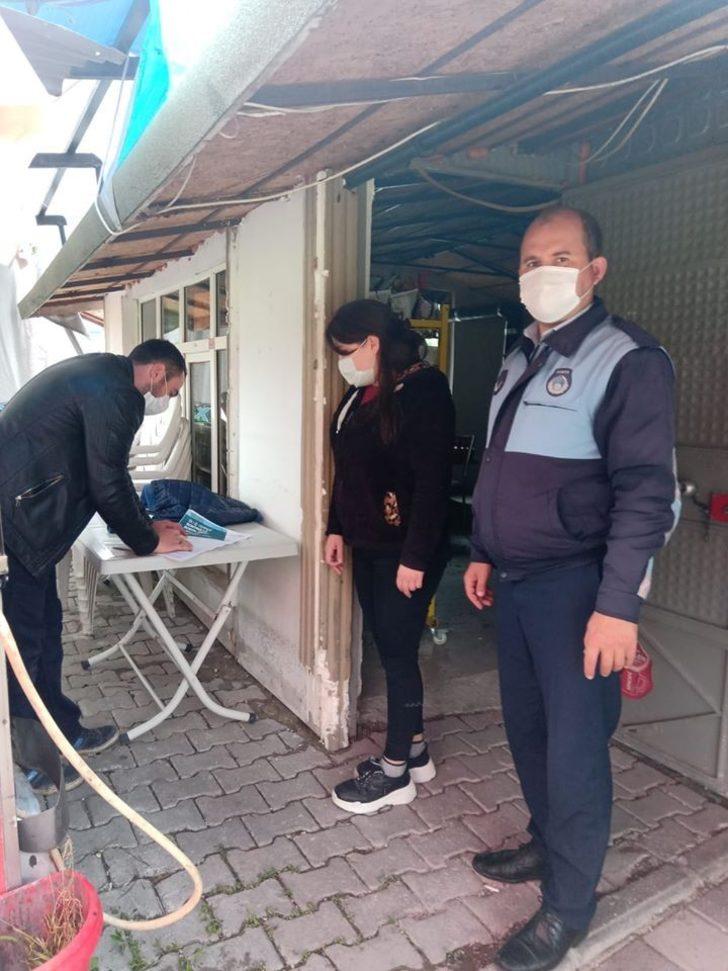 Esnaflar, polis ve zabıta ekipleri tarafından bilgilendirildi G4