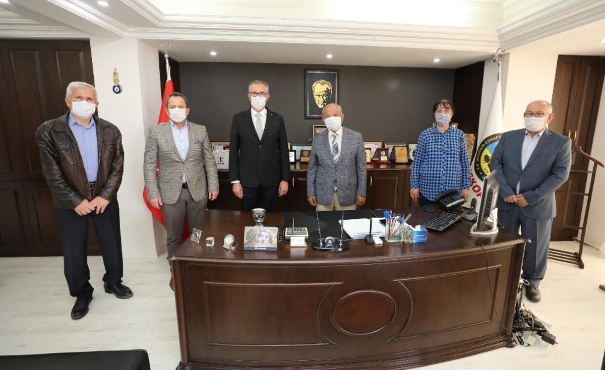 Başkan Arda&rsquo;dan esnaf temsilcilerine destek ziyareti