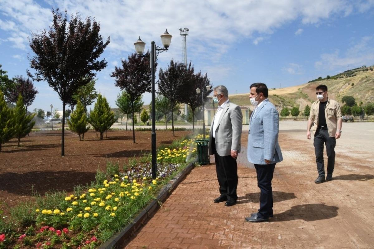 Beşpınar Mesire Alanı modern bir g&ouml;r&uuml;n&uuml;me kavuşuyor