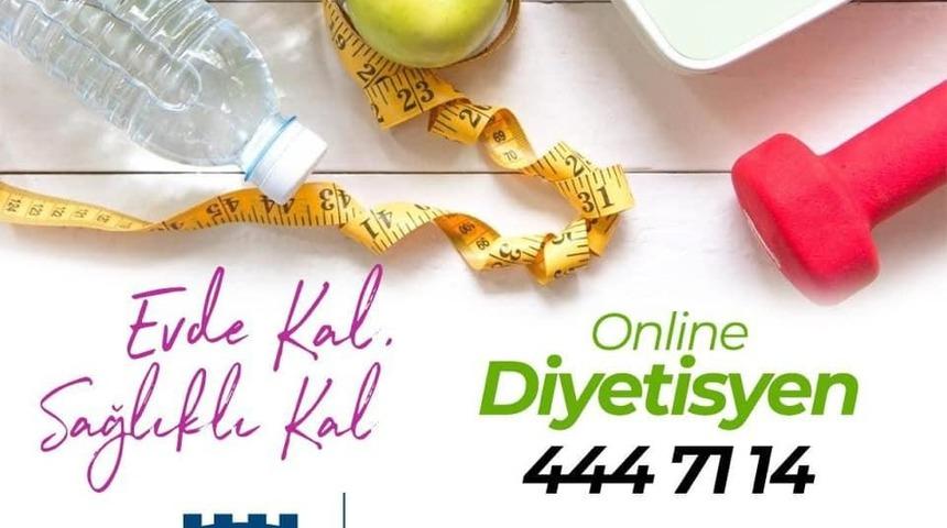 Kuşadası Belediyesinden &rsquo;online diyetisyen&rsquo; hizmeti