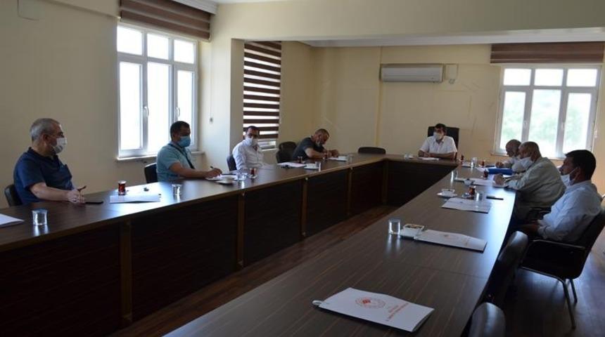 Tarımda &uuml;retime devam toplantısı yapıldı