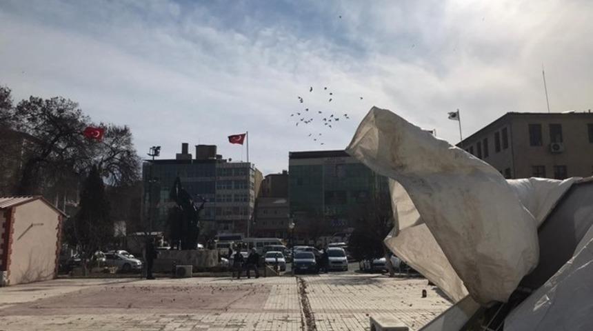 Iğdır&rsquo;da fırtına &ouml;ncesi uyarı