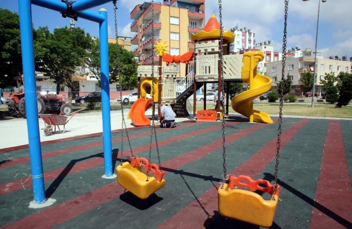 Mersin&rsquo;de park ve yeşil alanlar normalleşme d&ouml;nemine hazırlanıyor