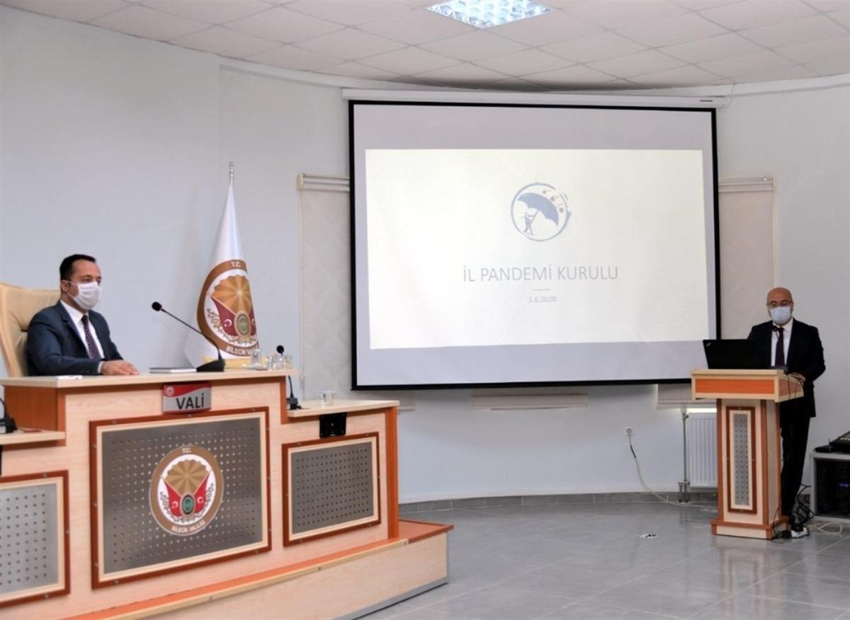 Bilecik&rsquo;te İl Pandemi Kurulu toplandı