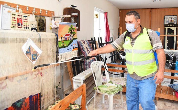 Toroslar Belediyesi, kurs merkezlerini dezenfekte etti G3