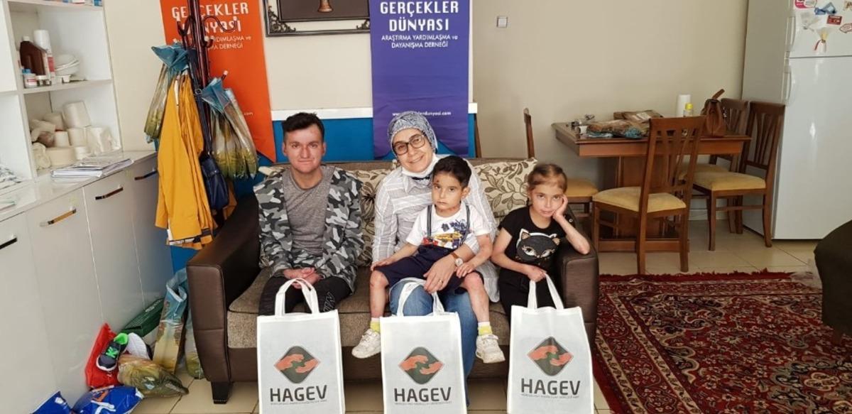 Ger&ccedil;ekler D&uuml;nyası&rsquo;ndan muhta&ccedil; ailelere yardım