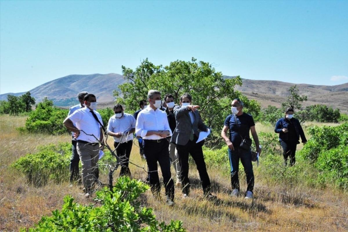 Deprem konutları i&ccedil;in yer tespiti yapılıyor