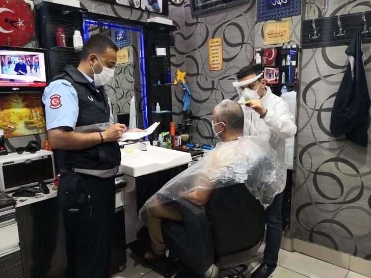 Kartal’daki berber, kuaför ve güzellik merkezlerine zabıta denetimi G1
