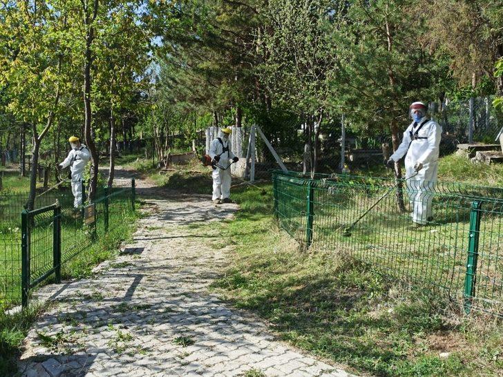 Kastamonu Belediyesi, kabristanlıkların dezenfekte ve temizlik çalışmalarını tamamladı G4
