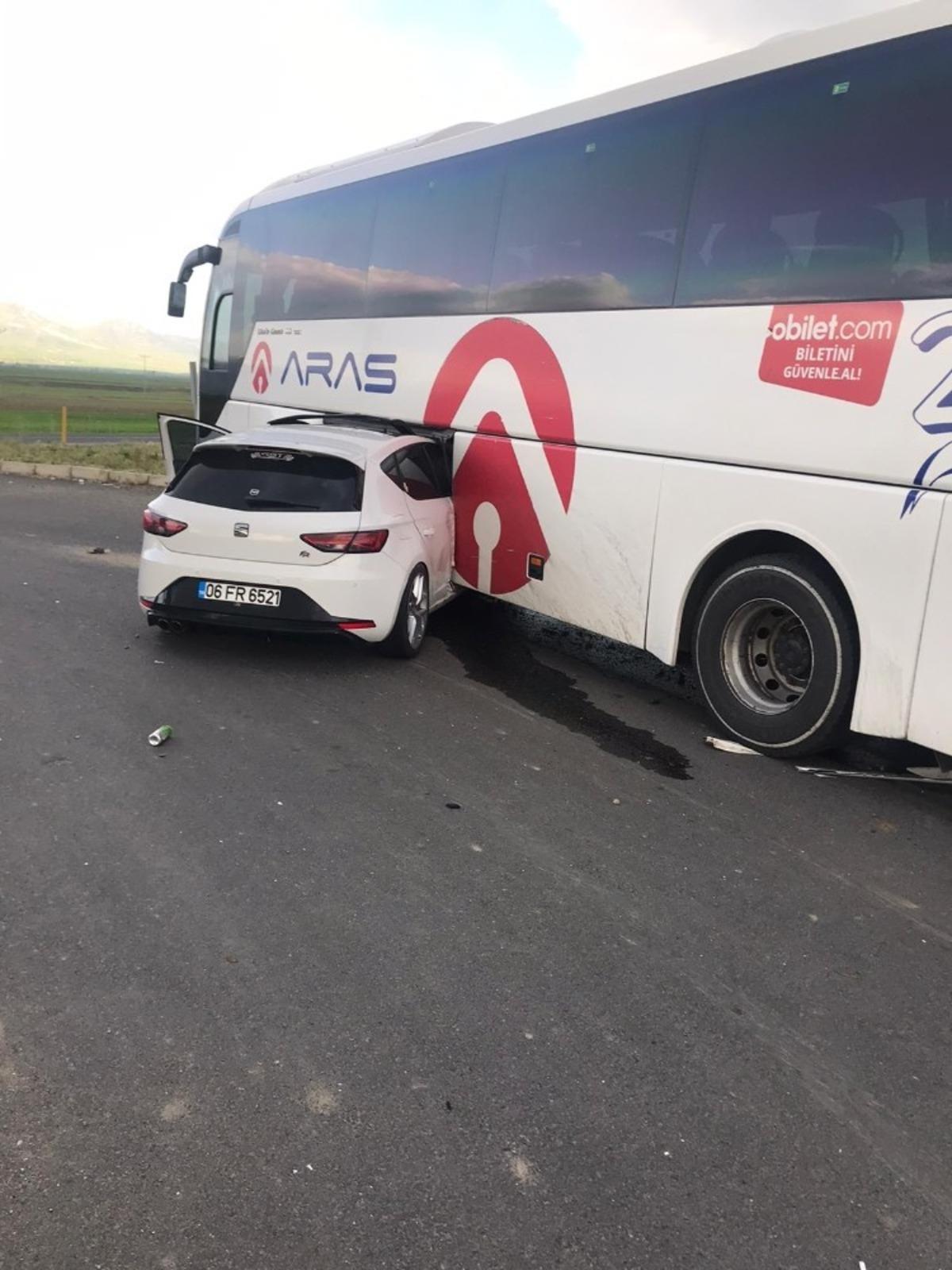 Pasinler&rsquo;de trafik kazası: 1 yaralı