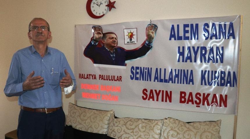 Tek hayali Cumhurbaşkanı Erdoğan&rsquo;ı ziyaret etmek