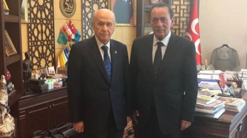 Alaattin &Ccedil;akıcı'dan Devlet Bah&ccedil;eli'ye ziyaret