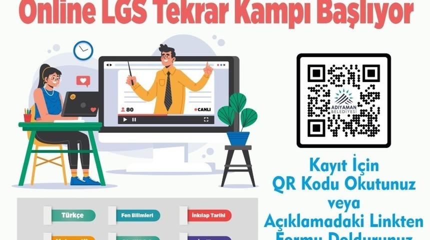 Adıyaman&rsquo;da online hızlandırılmış kursuna kayıtlar başladı