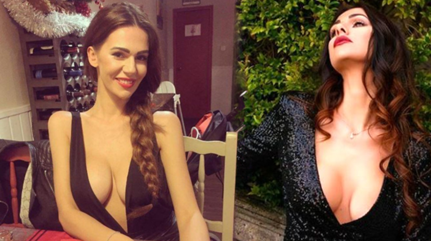 Dzemaili'nin eski eşi Erjona Sulejmani sosyal medyayı salladı