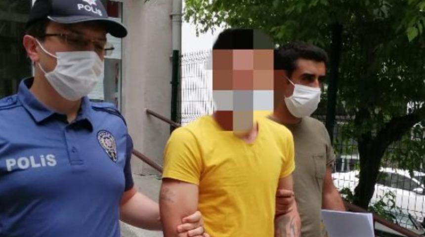 Eşine şiddetten g&ouml;zaltına alındı, &lsquo;hırsızlık&rsquo; su&ccedil;undan tutuklandı