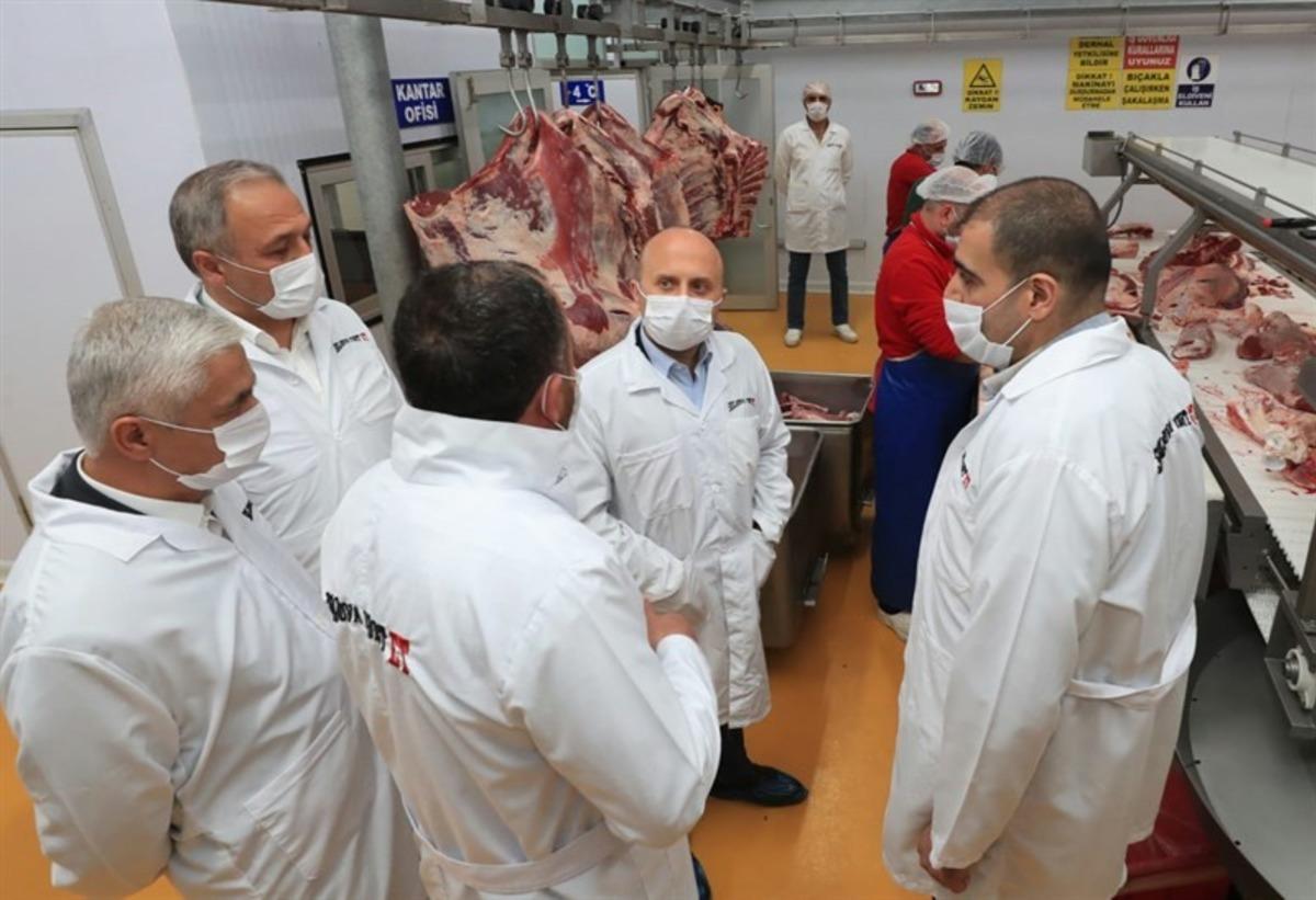 Vali Varol&rsquo;dan Suluova&rsquo;daki fabrikalarda inceleme