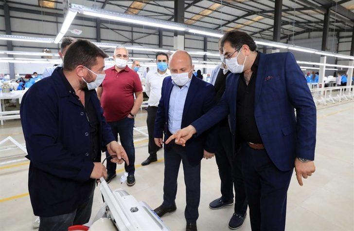 Vali Varol’dan Suluova’daki fabrikalarda inceleme G3