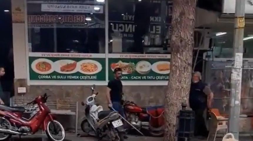 Manisa’da sokak köpeğini sopayla döven adama ceza yağdı