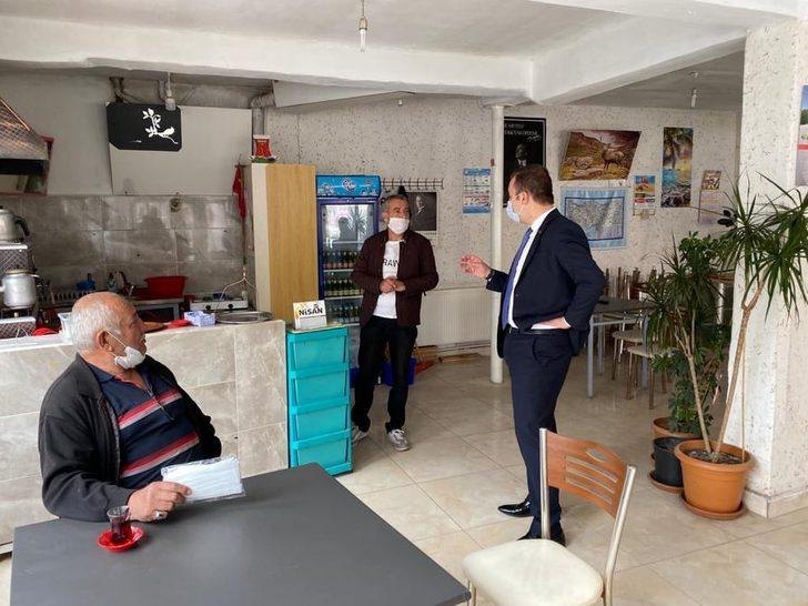 Kaymakam iş yerlerini denetledi G2