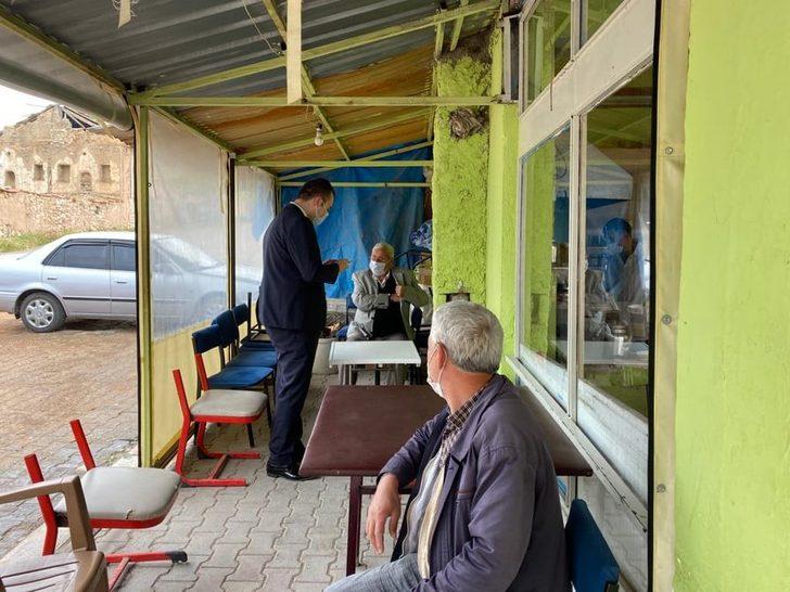 Kaymakam iş yerlerini denetledi G4