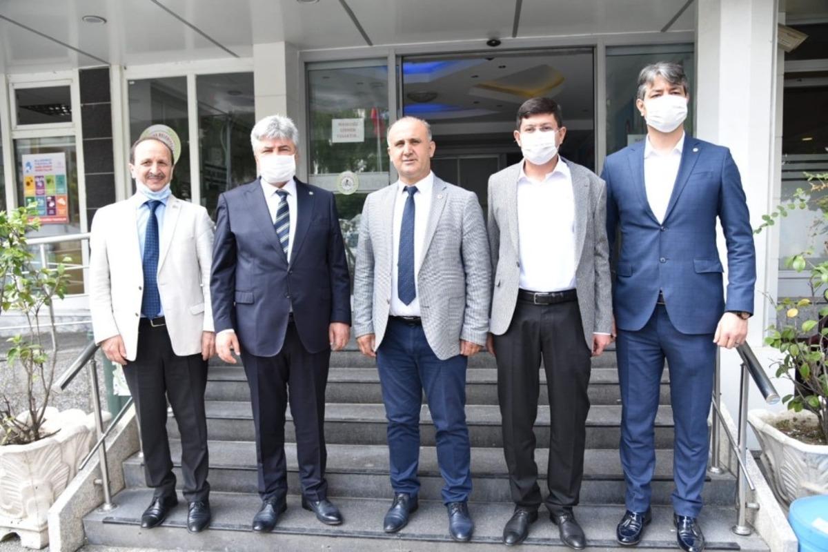 İYİ Parti Genel Merkezinden Başkan Kaya&rsquo;ya destek ziyareti