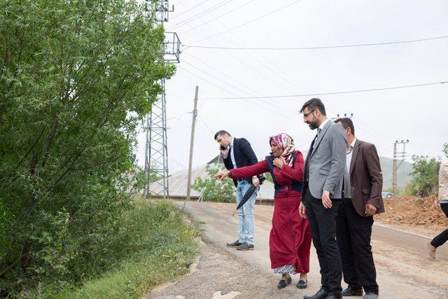 Başkan Tanğlay çalışmaları inceledi