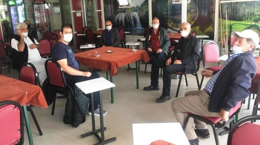 Oral&rsquo;dan kepenk a&ccedil;an esnafa ziyaret