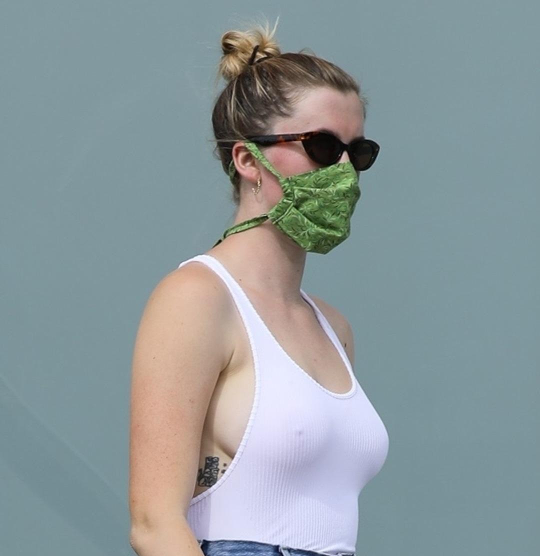 Ireland Baldwin protestolara s&uuml;tyensiz katıldı