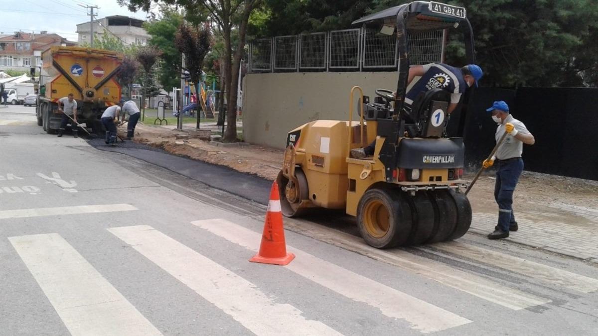 Gebze&rsquo;de bakım ve onarım &ccedil;alışmaları s&uuml;r&uuml;yor