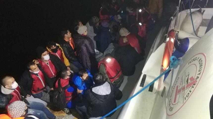 Aydın&rsquo;da 42 d&uuml;zensiz g&ouml;&ccedil;men yakalandı