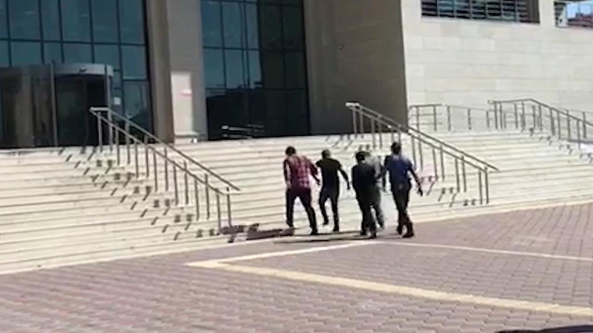 2&rsquo;si polis, 7 kişinin yaralandığı olayda 7 ş&uuml;pheli adliyede