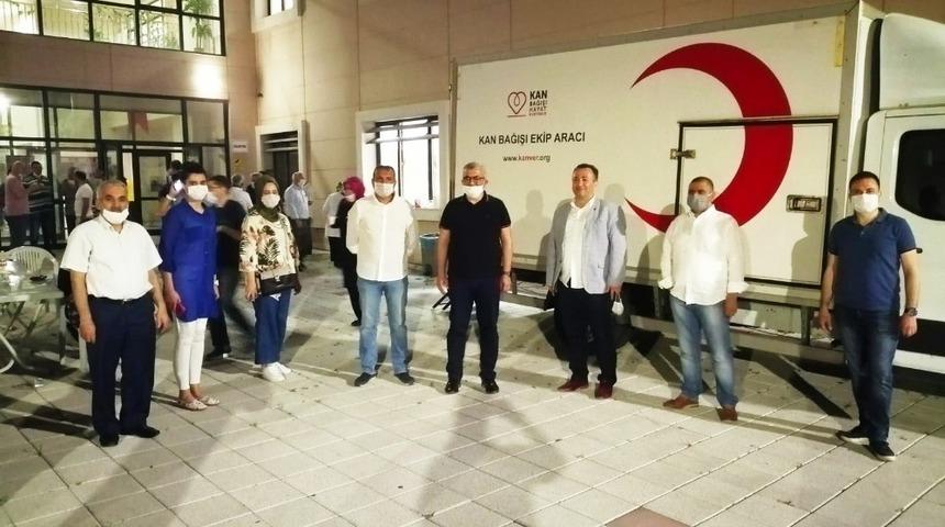 İmam Hatip okulunda kan bağışına destek