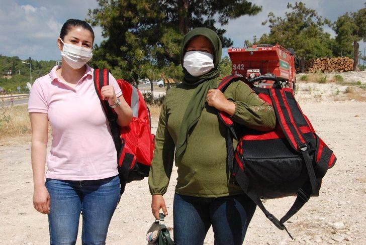 Gönüllü yangıncılar ilk tatbikatlarını yaptı G3