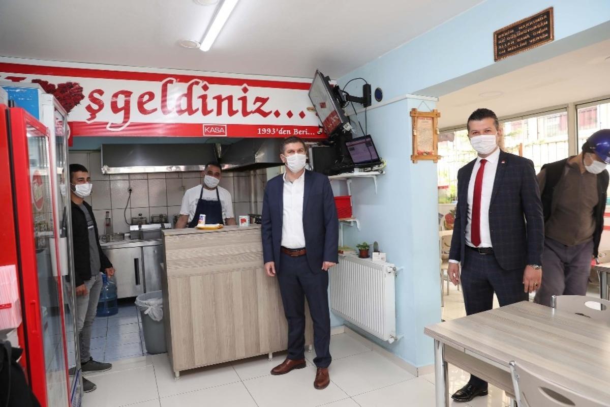 Başkan Ercengiz&rsquo;den esnaf ziyareti