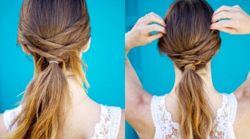 Sadece 10 dakikada uygulayabileceğiniz sa&ccedil; modelleri! Vakit kaybına son...