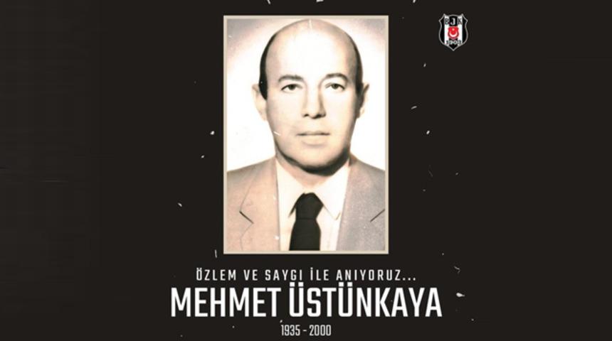 Beşiktaş, eski başkanlarından Mehmet &Uuml;st&uuml;nkaya'yı andı