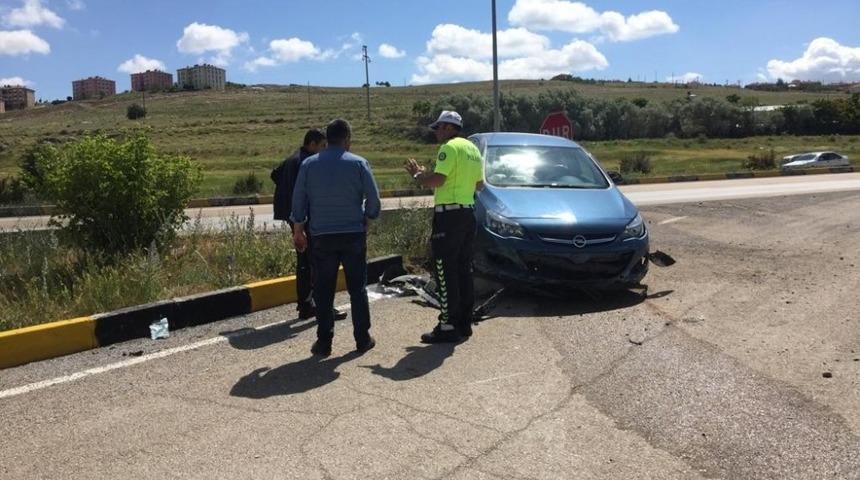 Kırıkkale&rsquo;de trafik kazası: 1 yaralı