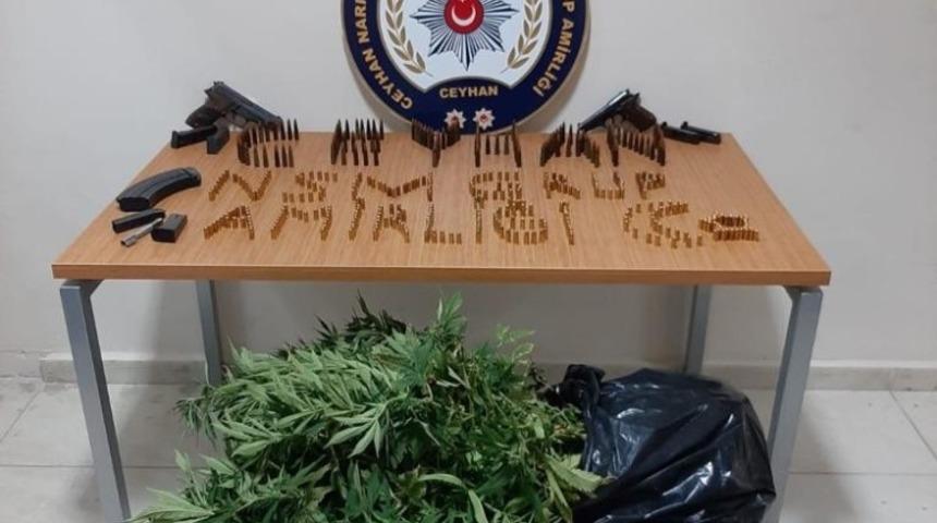 Ceyhan&rsquo;da silah operasyonu