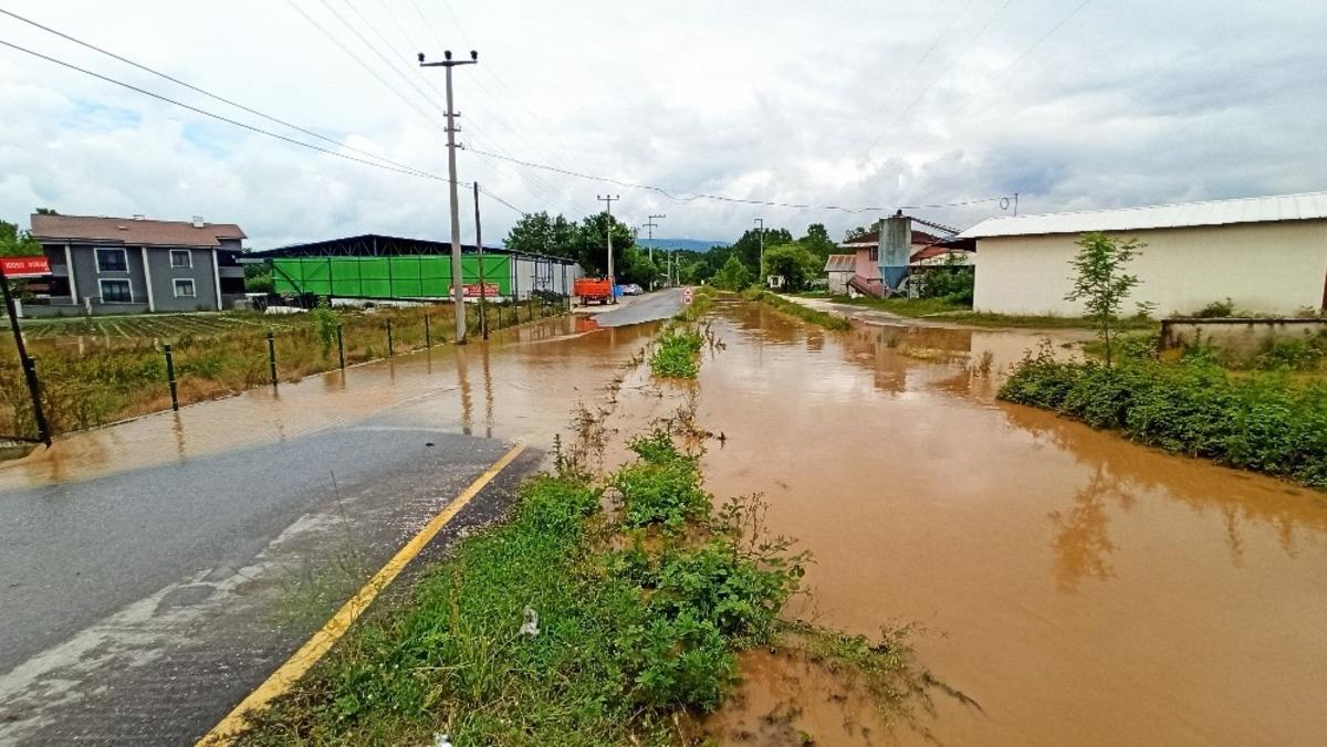 Kanallardan taşan sular bah&ccedil;eleri, tarlaları bastı
