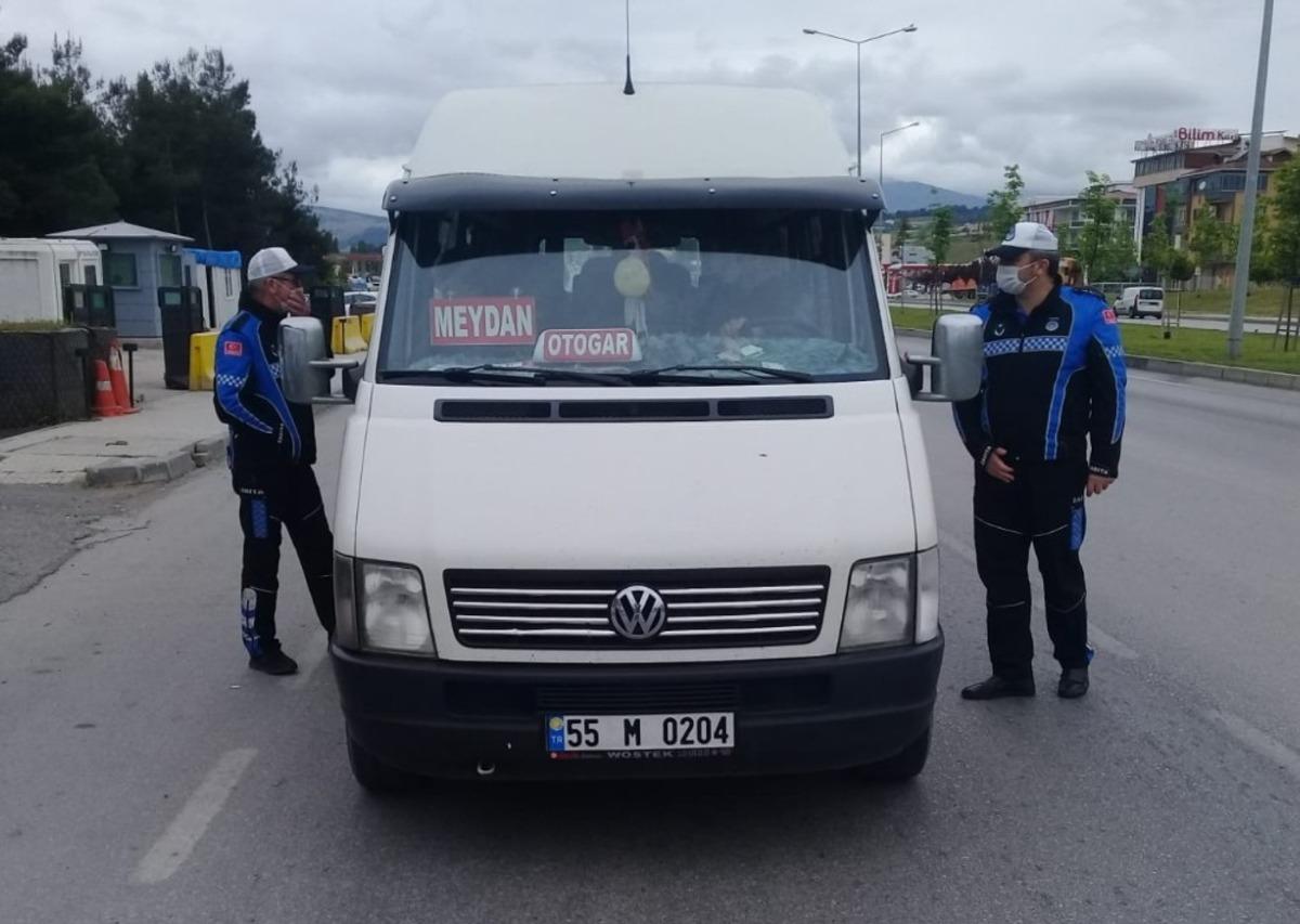 Toplu taşımada sıkı denetim