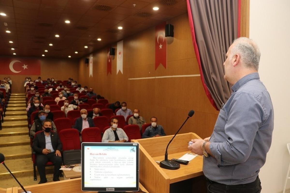 Nakliyecilere &rsquo;hayvanların refahı ve korunması&rsquo; anlatıldı