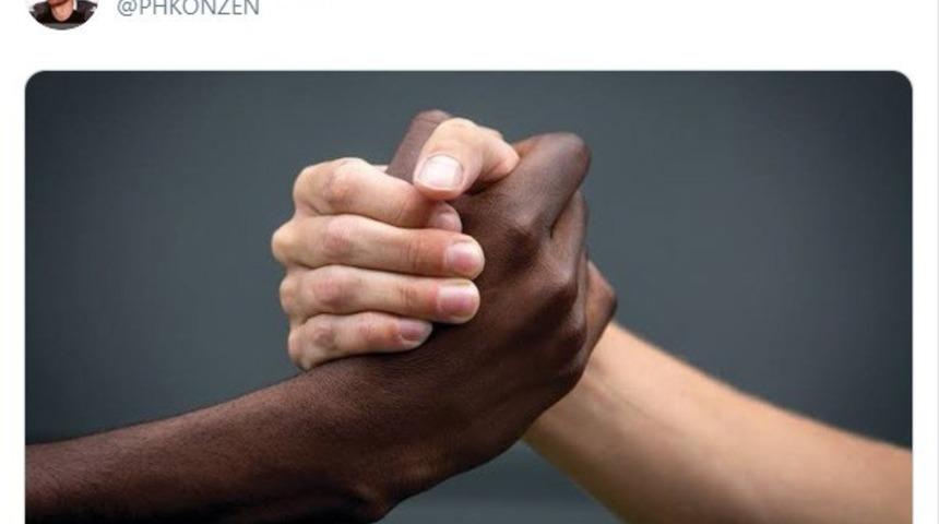 Pedro&rsquo;dan ırk&ccedil;ılık paylaşımı