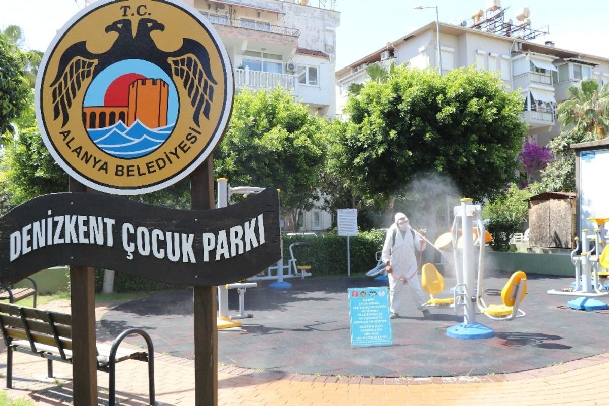 Alanya&rsquo;da parklar &ccedil;ocuklar ve gen&ccedil;ler i&ccedil;in hazırlanıyor