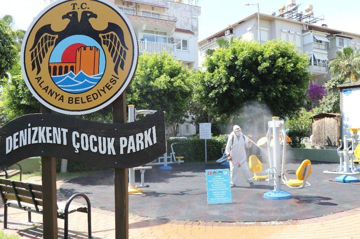Alanya’da parklar çocuklar ve gençler için hazırlanıyor G1