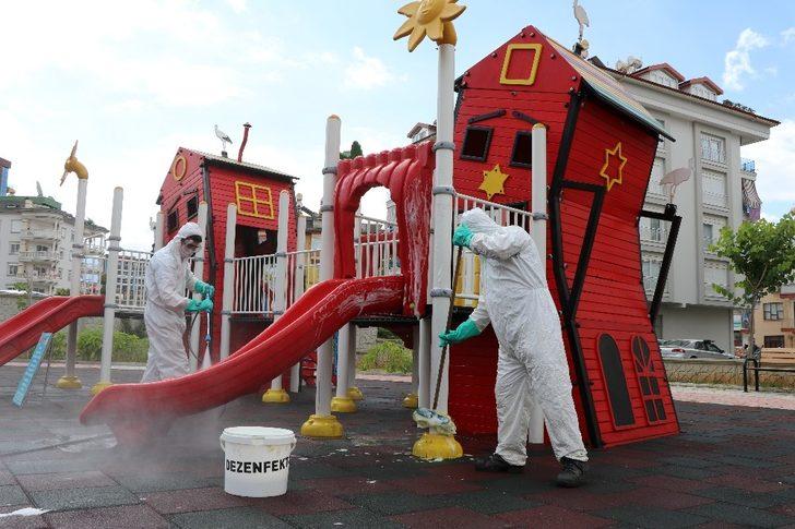 Alanya’da parklar çocuklar ve gençler için hazırlanıyor G3