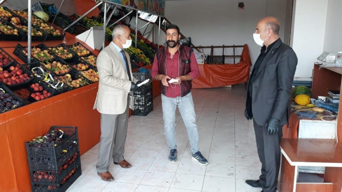Başkan Ensari&rsquo;den esnaf ziyareti