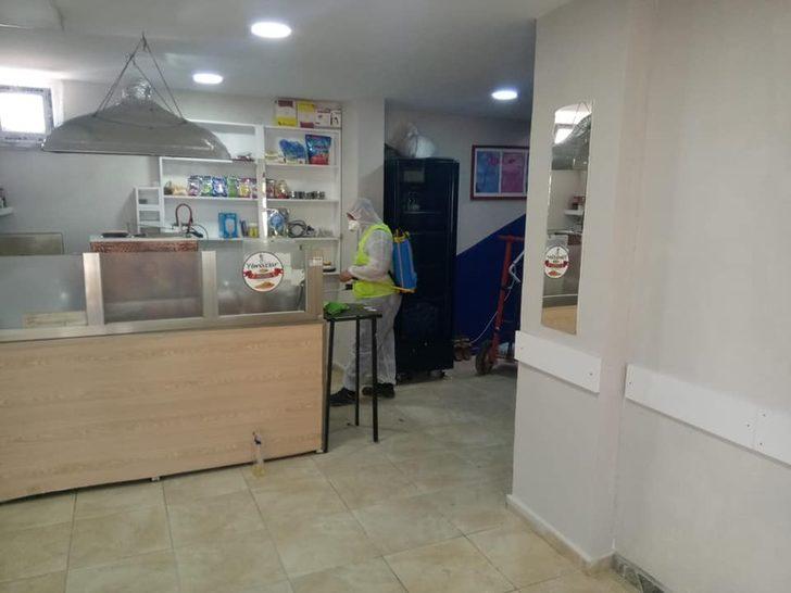 Ergene’de kahvehane ve çay ocakları dezenfekte edildi G2