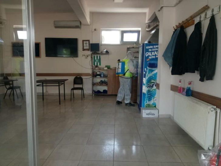 Ergene’de kahvehane ve çay ocakları dezenfekte edildi G4