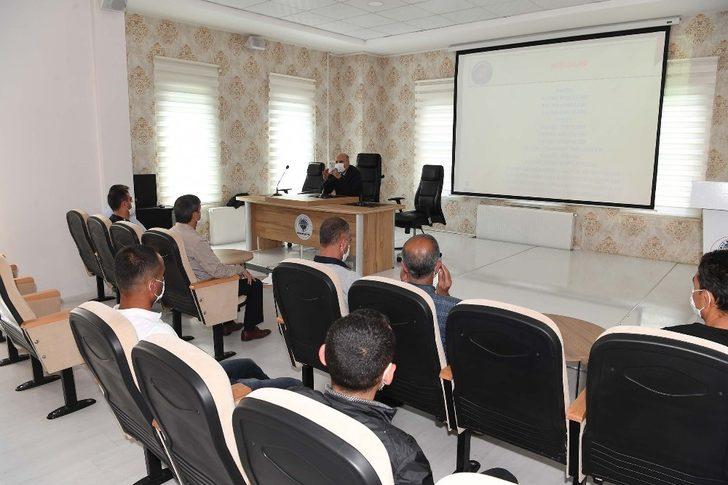 Muş Belediyesi itfaiye personellerine eğitim G2