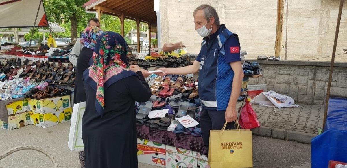 Serdivan&rsquo;da normalleşmenin ilk haftasında pazar yerleri denetlendi